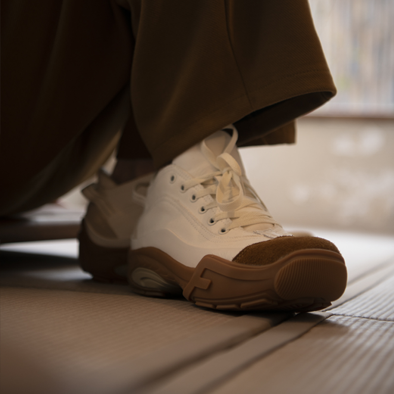 设计走秀款时尚户外休闲德训鞋男真皮运动美式复古男鞋