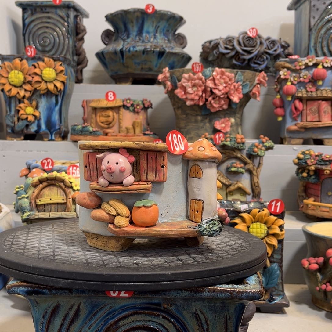 陶瓷180 号陶然花盆