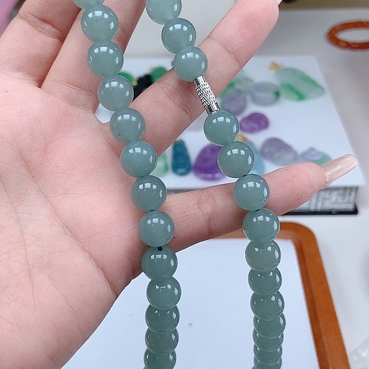 翡翠手链未镶嵌项链