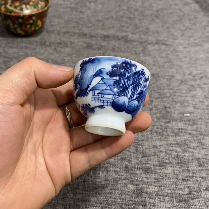 紫砂茶杯非常漂亮好看的花瓶