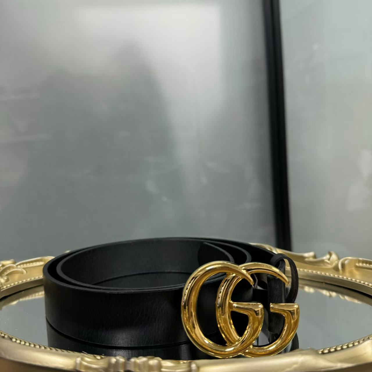95新 GUCCI/古驰 乱乱子中古/腰带（皮带后配）/90196