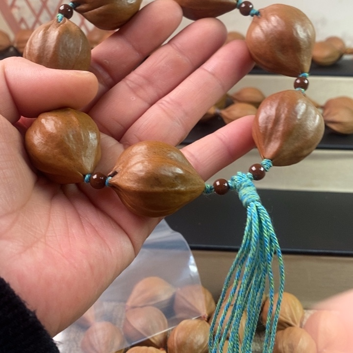 橄榄核手串/手链橄榄核26花皮