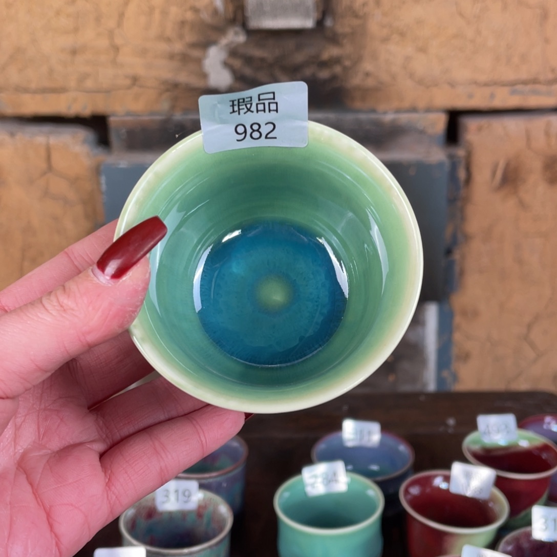 摆件钧瓷窑变精品摆件