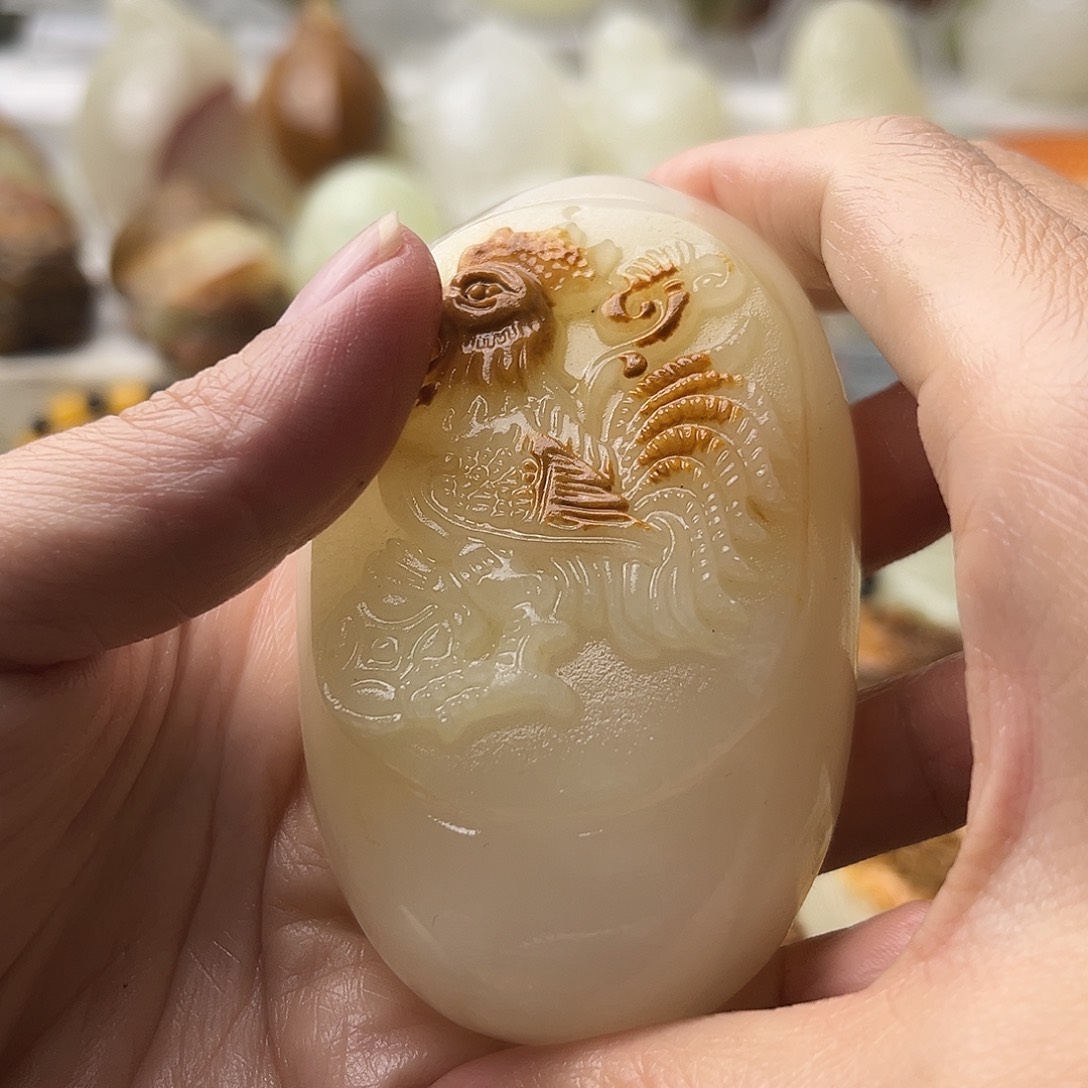 石材古青石不退换鸡