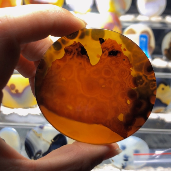 合金玛瑙/玉髓珠宝奇石171