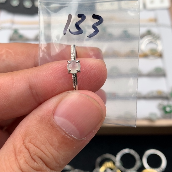 未镶嵌戒指翡翠133