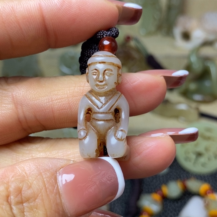 和田玉挂件未镶嵌