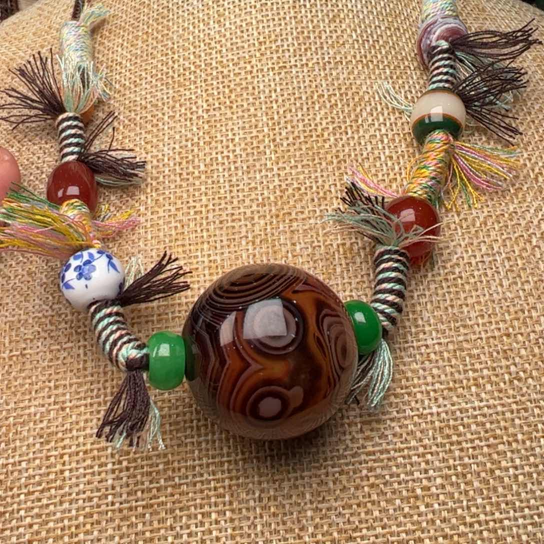 玛瑙/玉髓颈饰未镶嵌