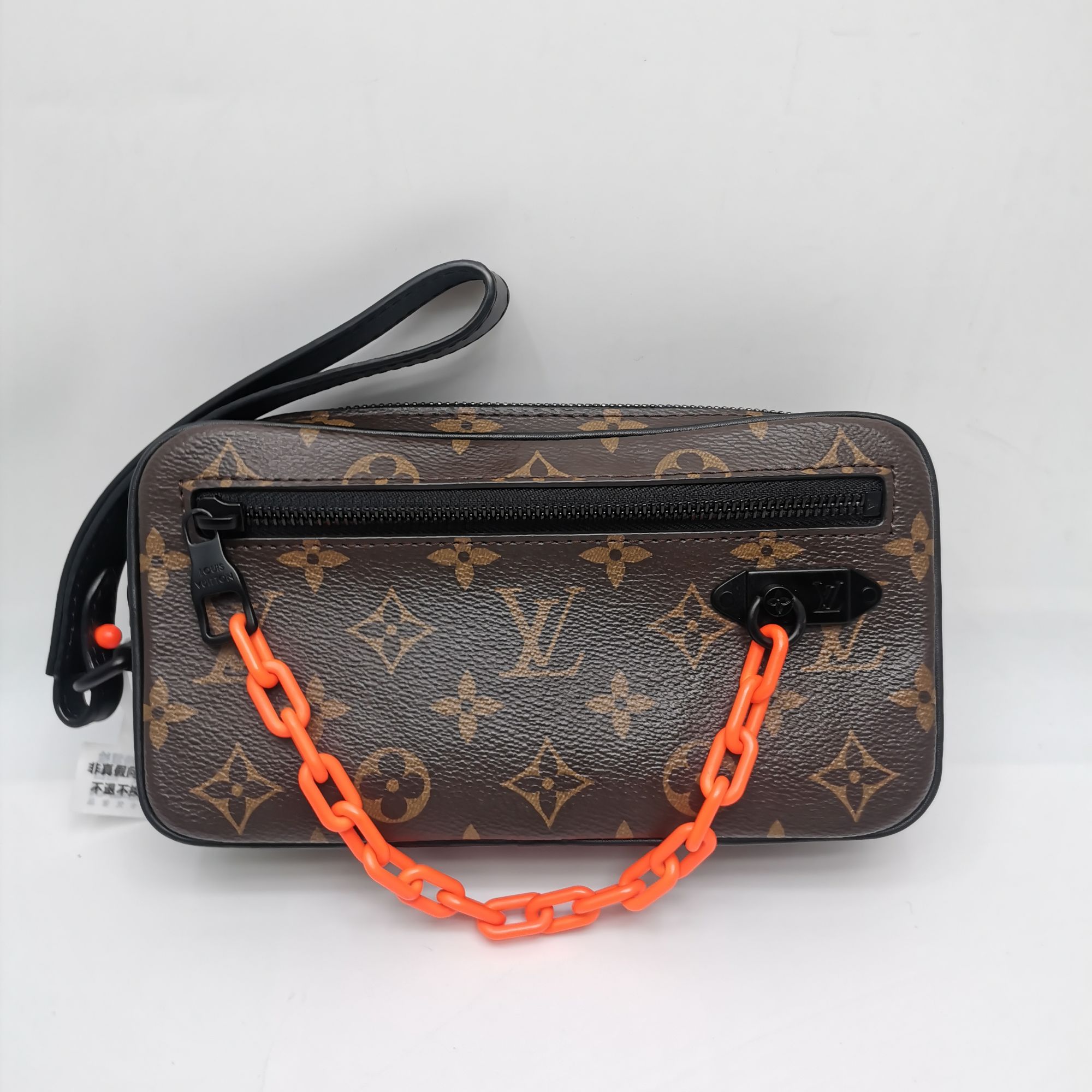 99新 LouisVuitton/路易威登 97新 17099 LV棕老花手拿包