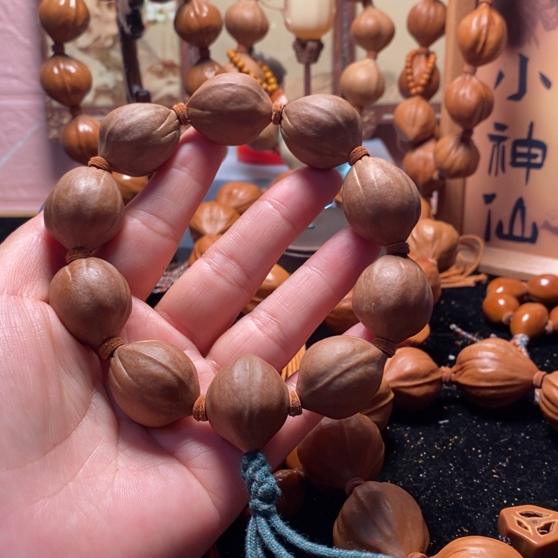 手串/手链橄榄核2.2原皮蜜桃铁
