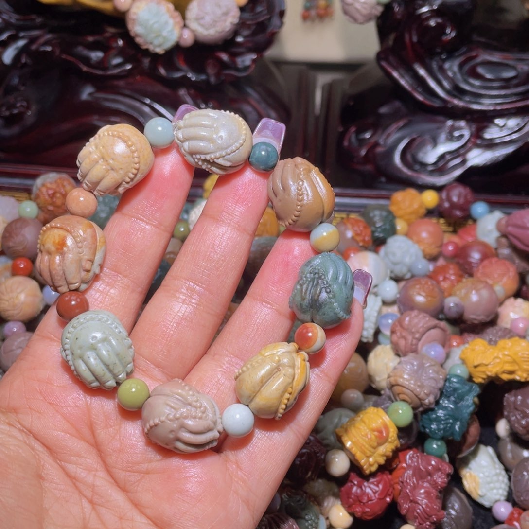 石英质玉手链未镶嵌