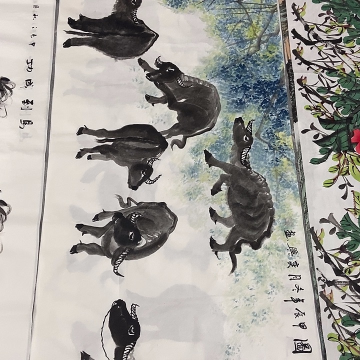 三个张画廊直播间！