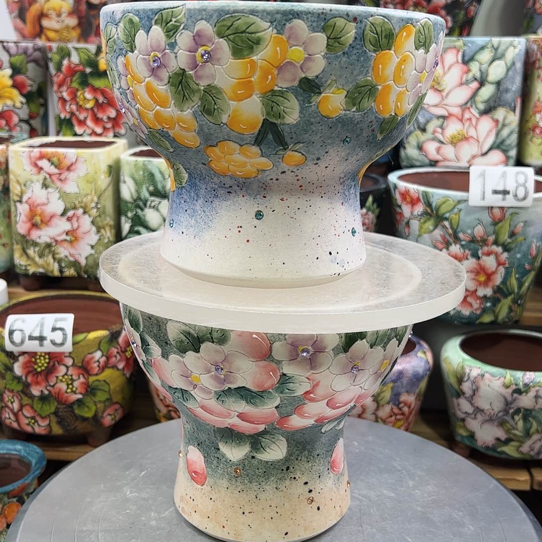 景德镇陶瓷花盆景德镇陶瓷花盆