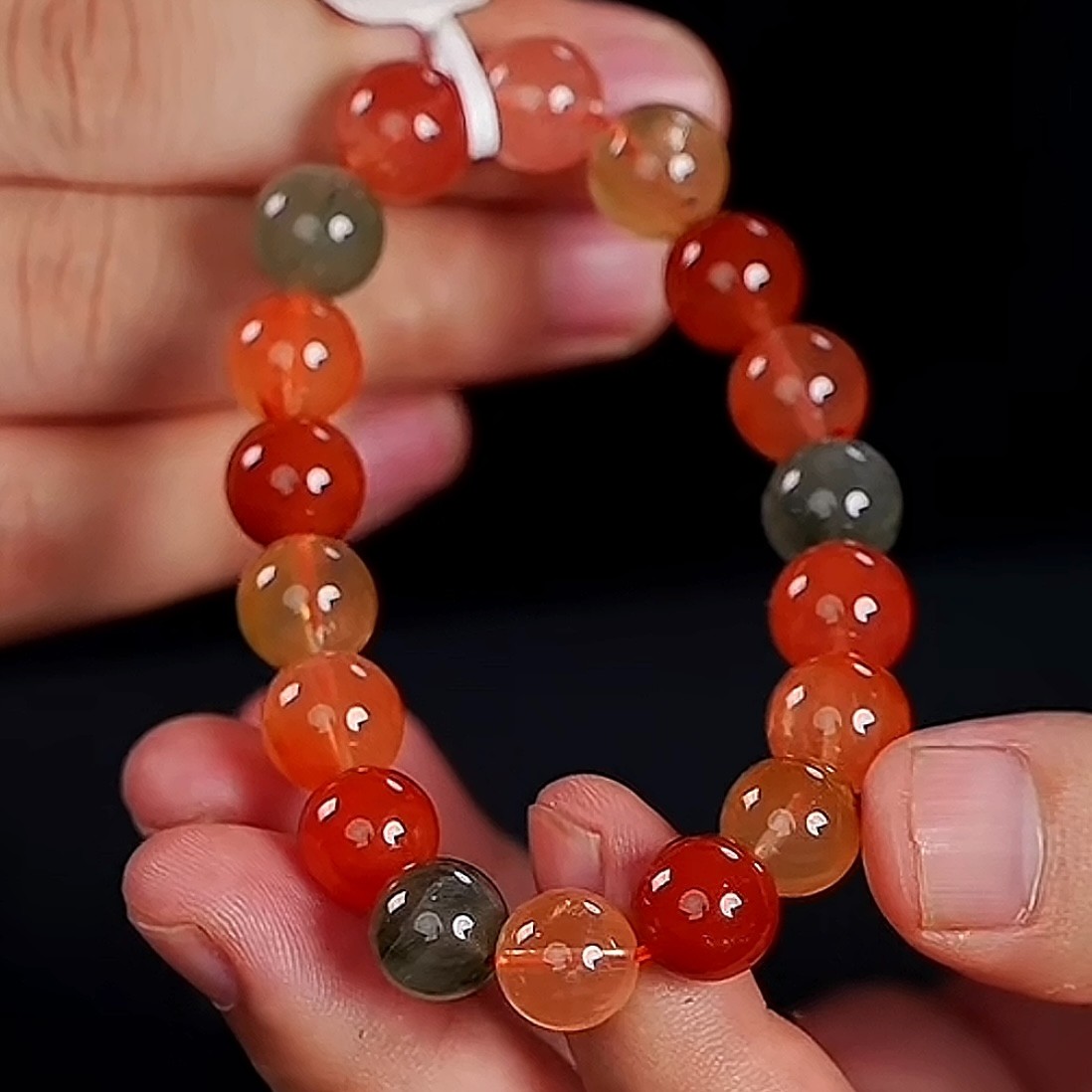 天花板彩色兔毛手链-多样性发其一