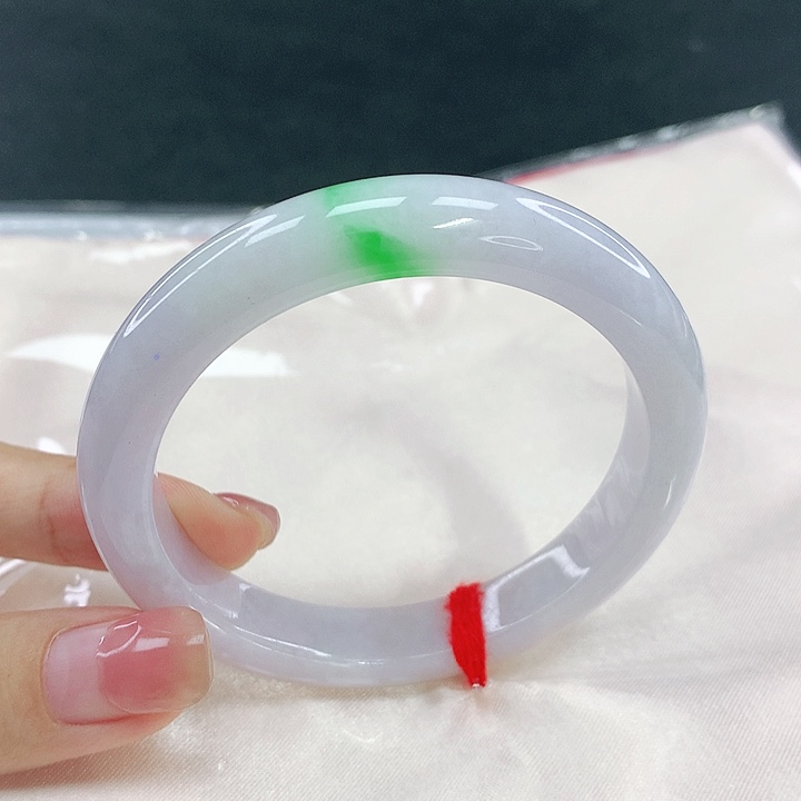 翡翠未镶嵌手镯圈54.2，04062