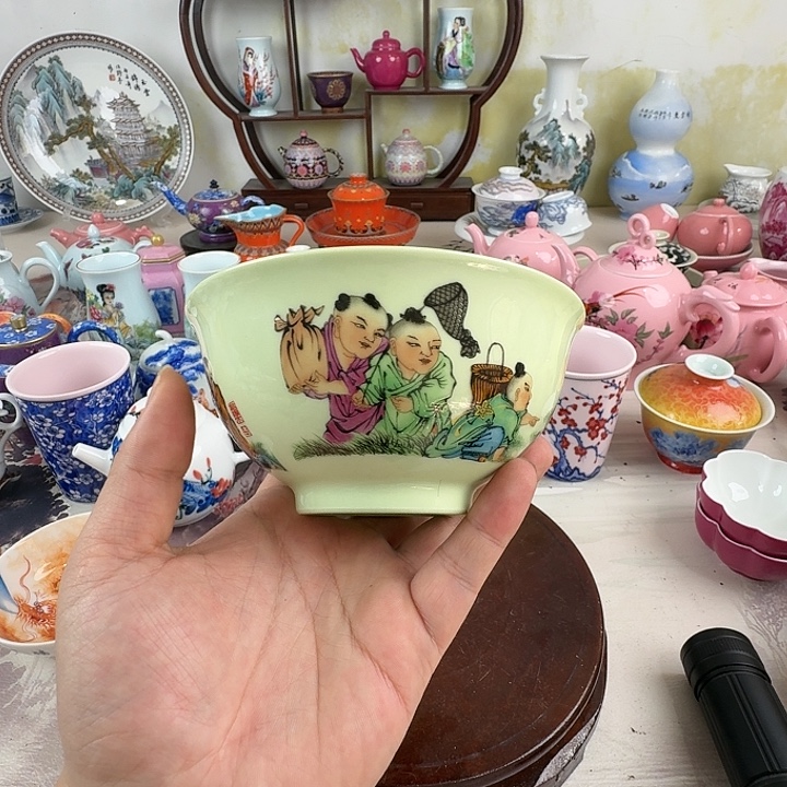 陶摆件景德镇陶瓷老厂瓷12