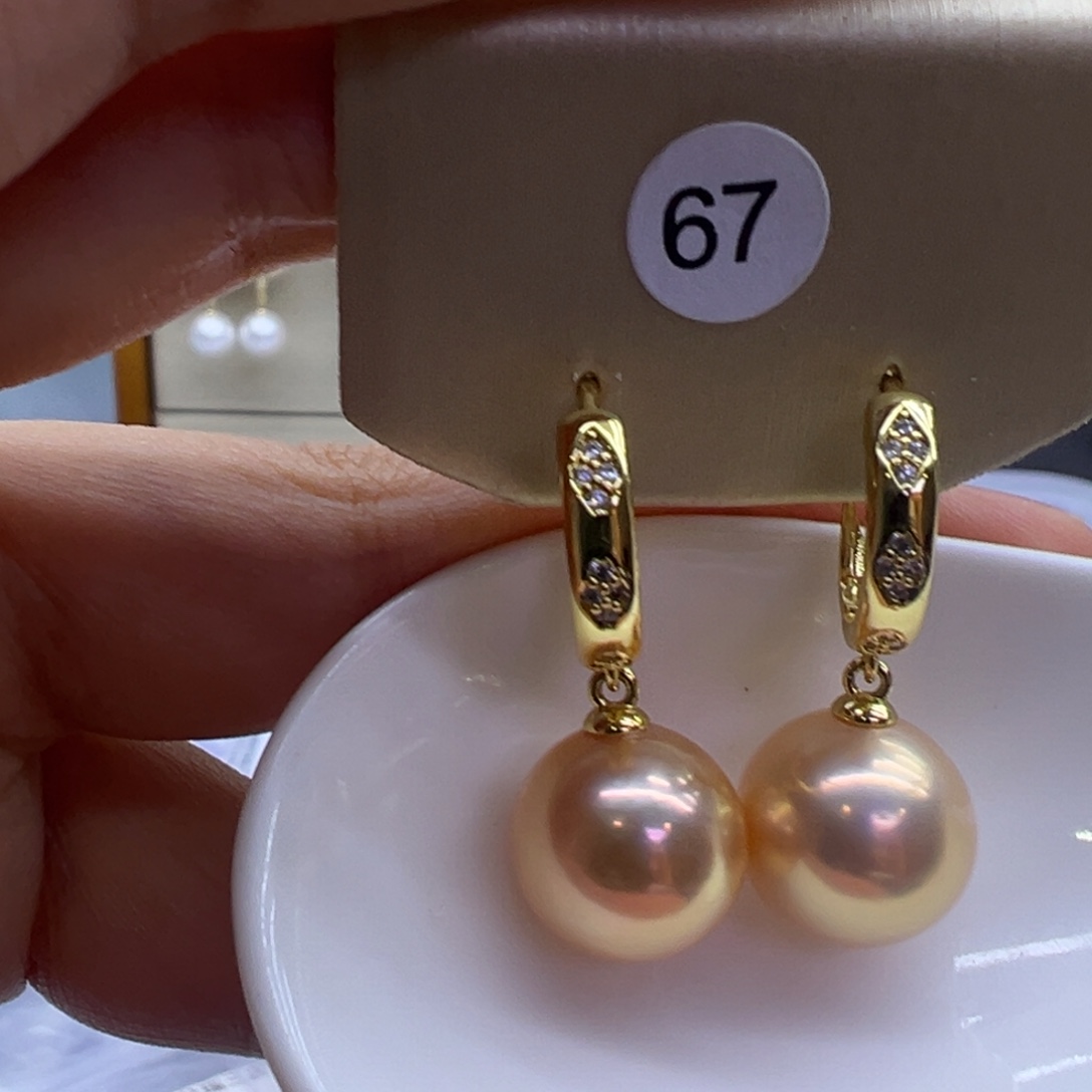 未镶嵌淡水珍珠耳饰