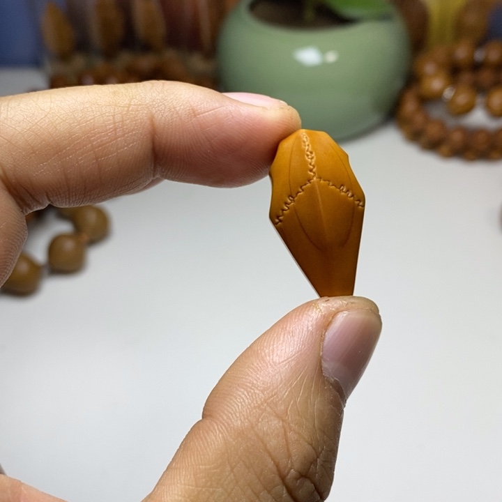 橄榄核手串/手链橄榄核雕刻三通