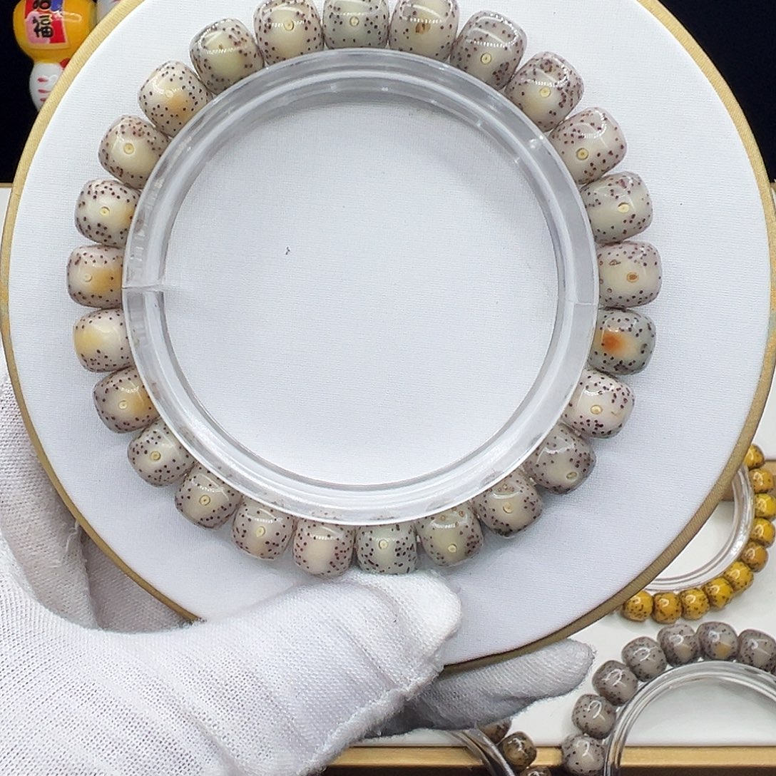手串星月菩提糯冰9.5✖️8.5针尖星