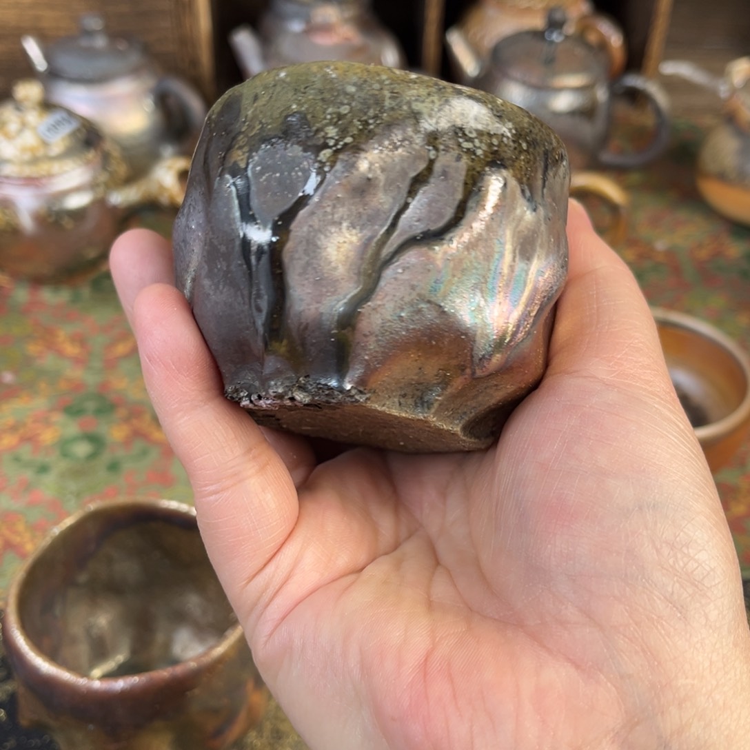 杯彬*?柴烧茶器主人杯子