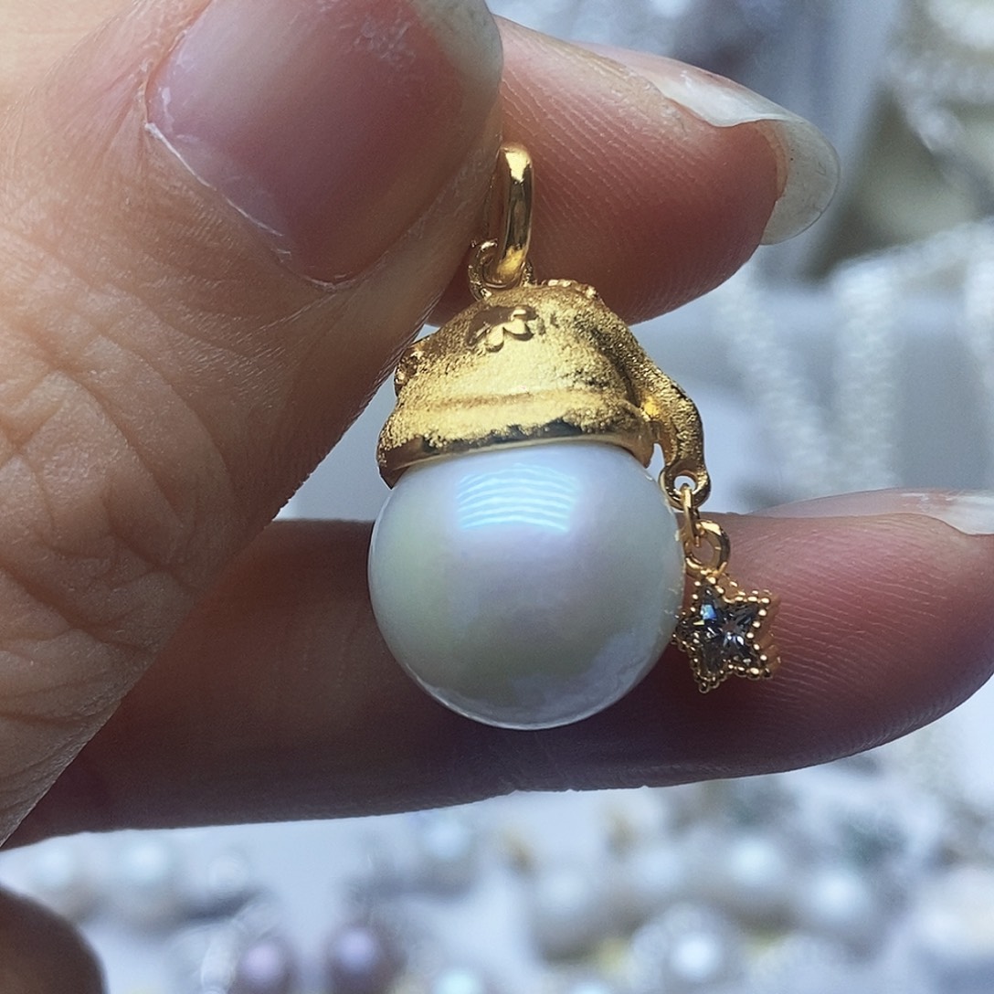 未镶嵌吊坠淡水珍珠