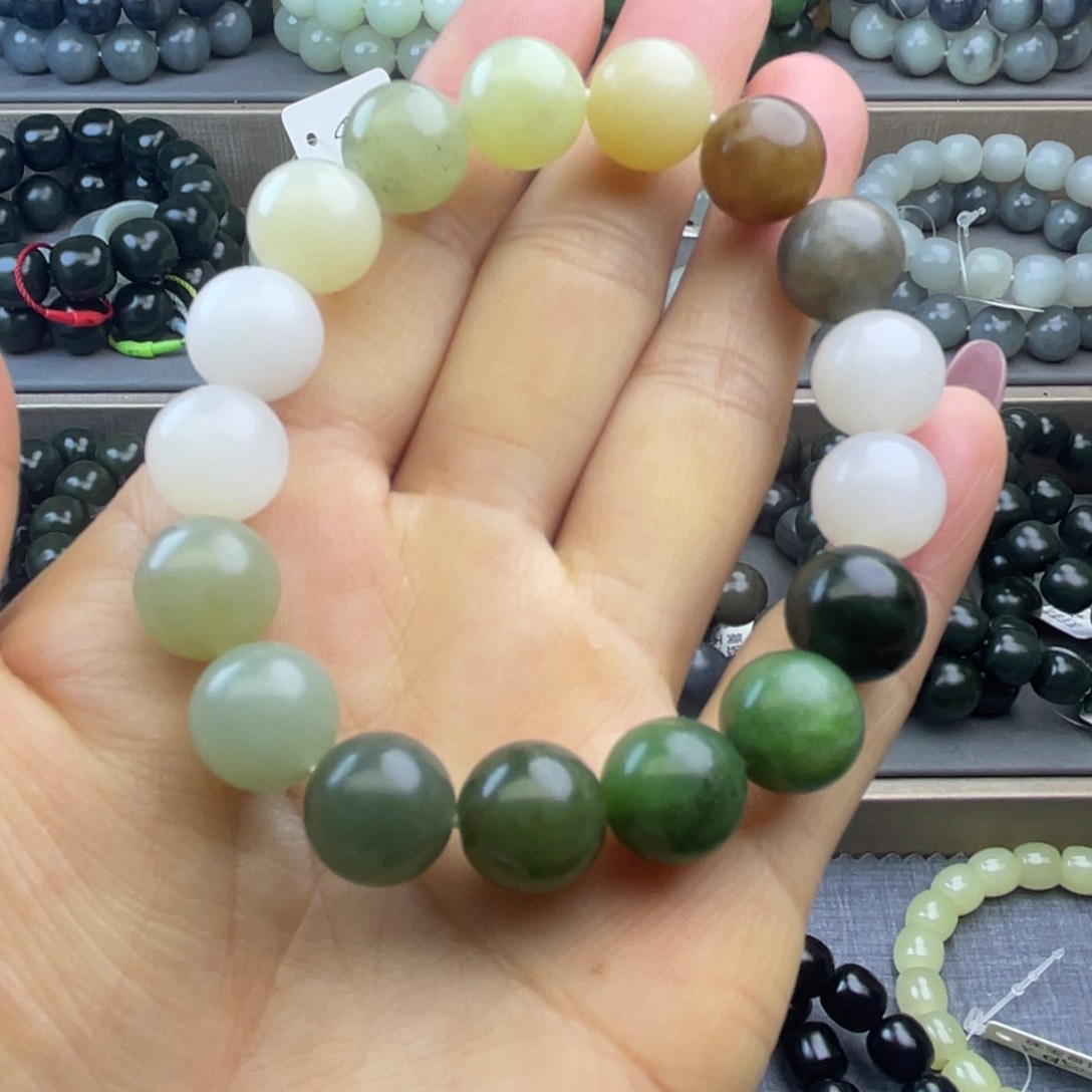 和田玉手链未镶嵌