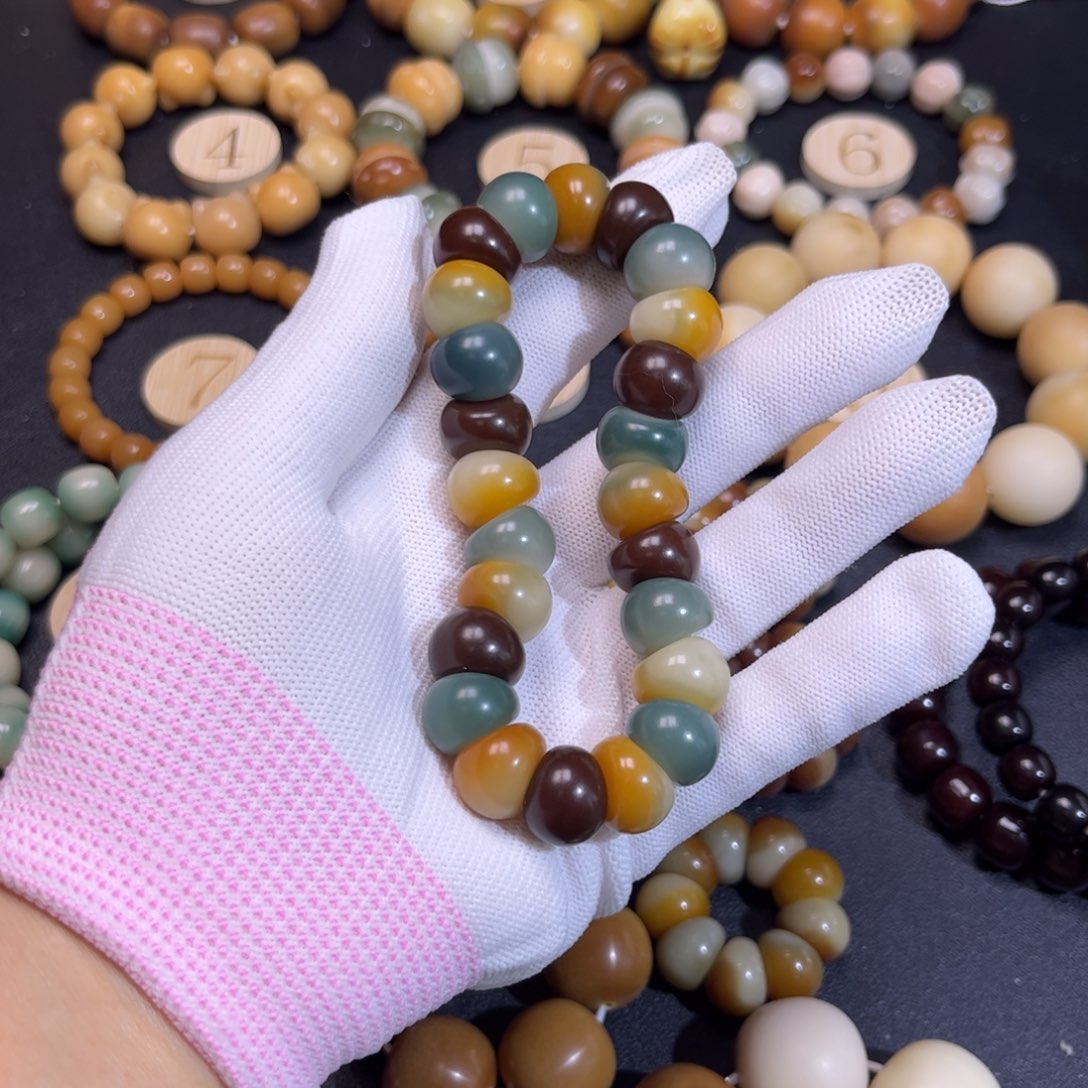 菩提根/象牙果吊坠蒜瓣大肠卡14