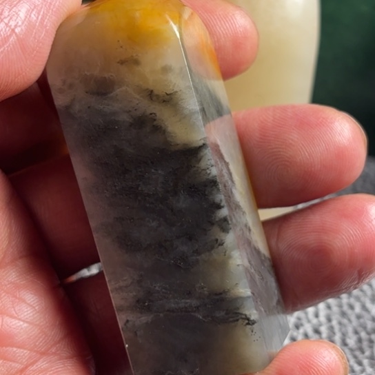 老挝石?****圈精美素章漂亮