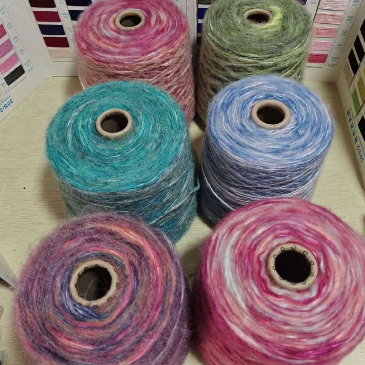 编号1-200手工编织柔软亲肤围巾帽子披肩毯子