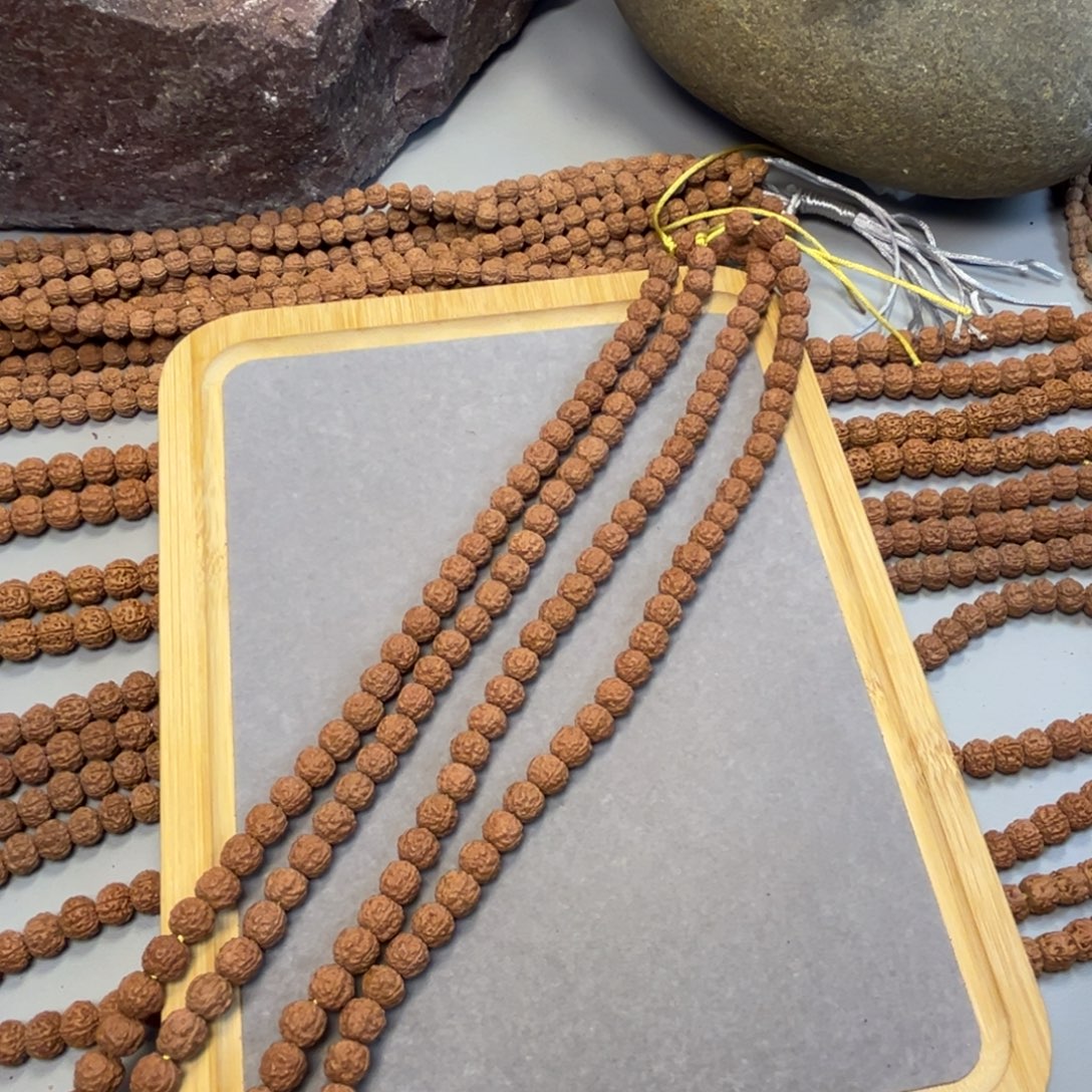 束***吊坠金刚菩提粉皮盘龙保手持