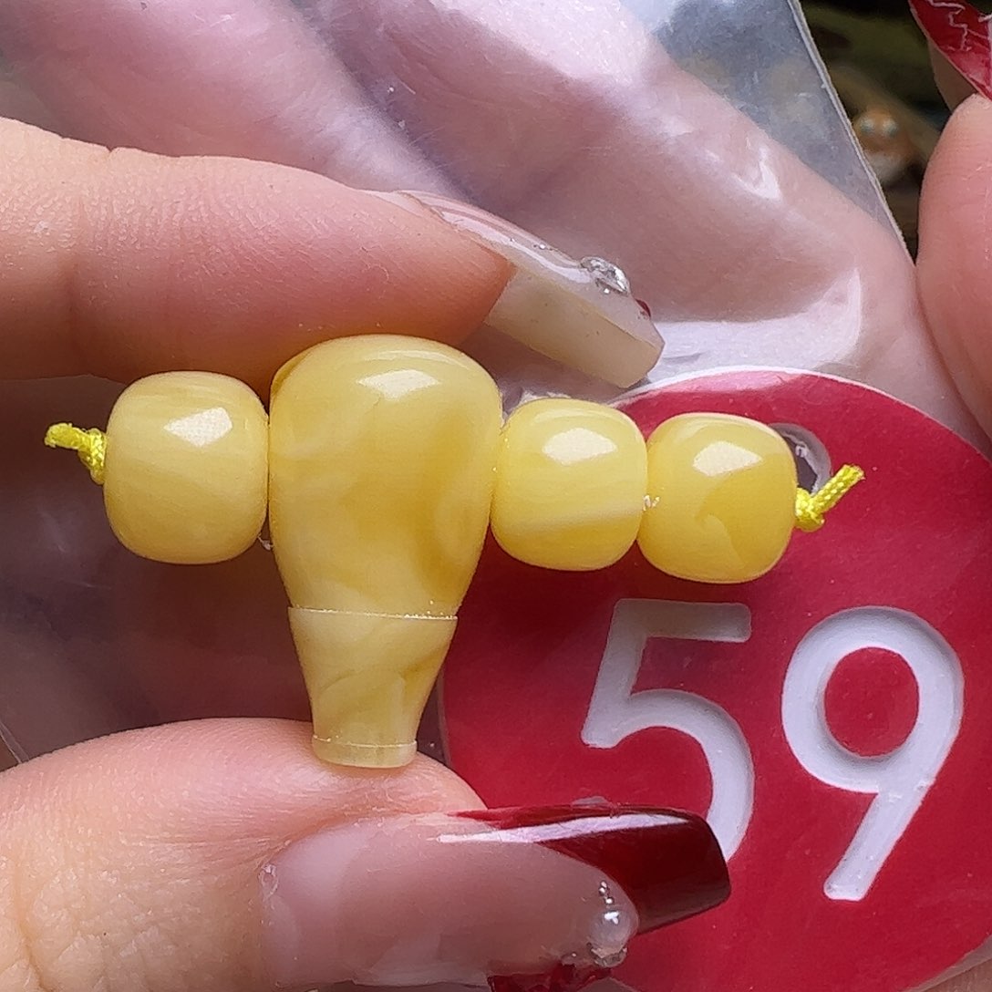 蜜蜡未镶嵌珠宝奇石7-8mm串套装