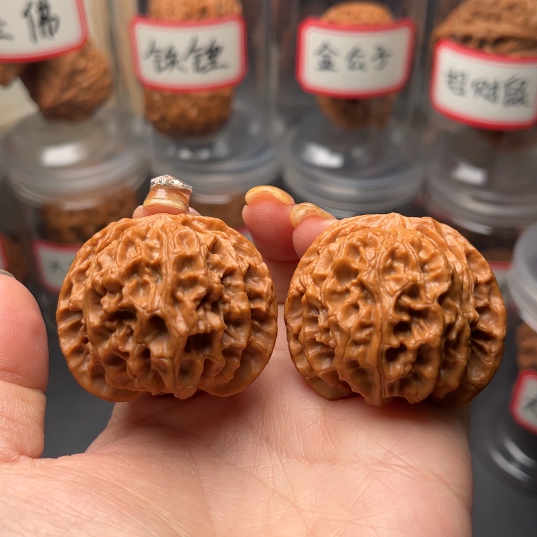 文玩核桃把件苹果园42全品