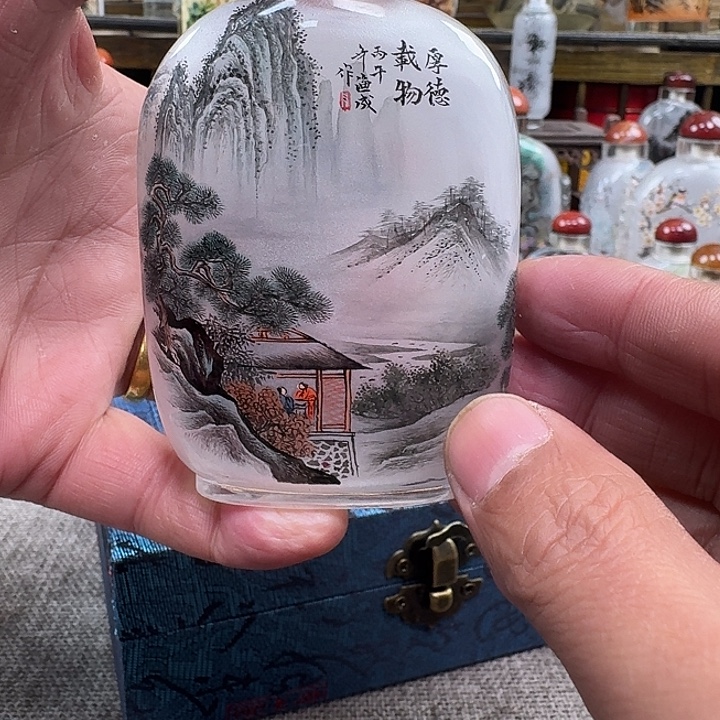 清***生鼻烟壶内画工艺品非遗礼品