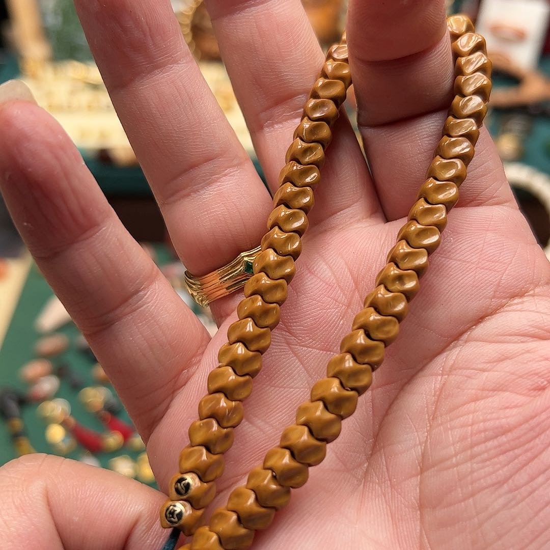 紫金鼠吊坠手串佛珠