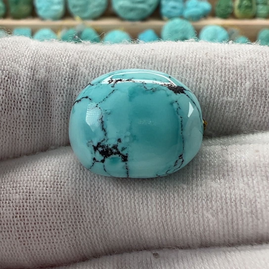 未镶嵌绿松石随形 15mm