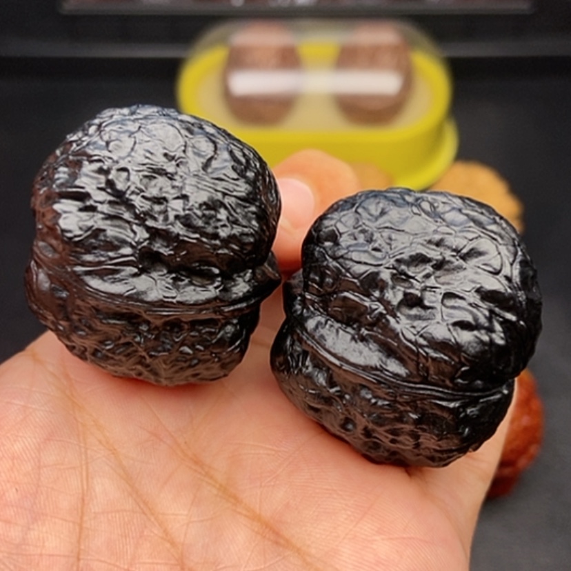 【闪购商品】文玩核桃把件39尺元宝蟾