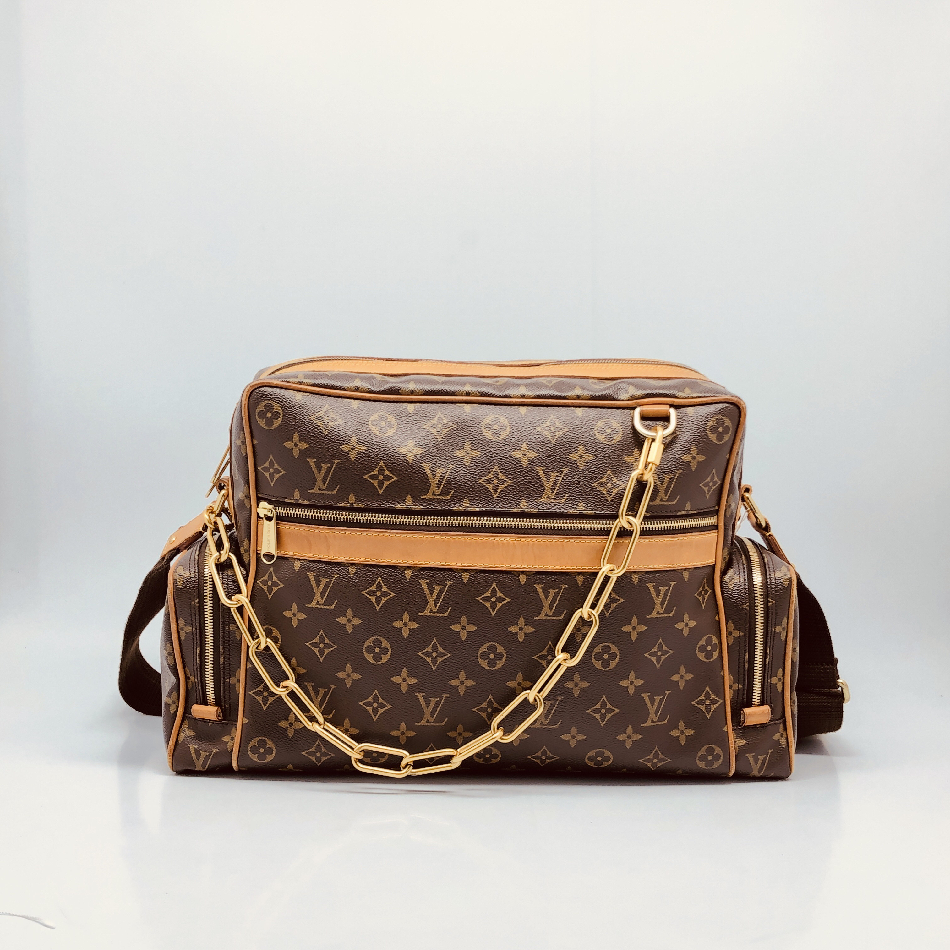 95新 LouisVuitton/路易威登 Squash棕花记者包/4645号