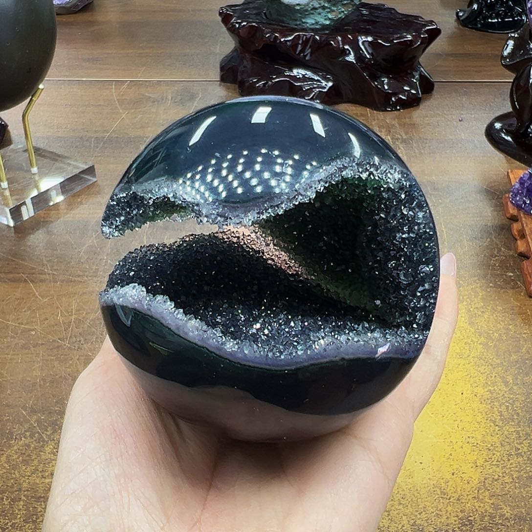 紫晶摆件未镶嵌晶体