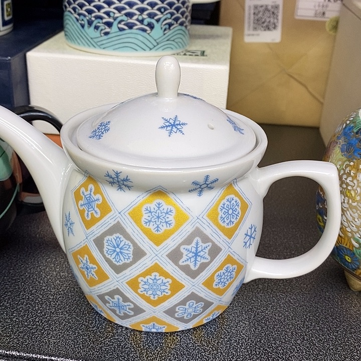 摆件进口瓷器九谷