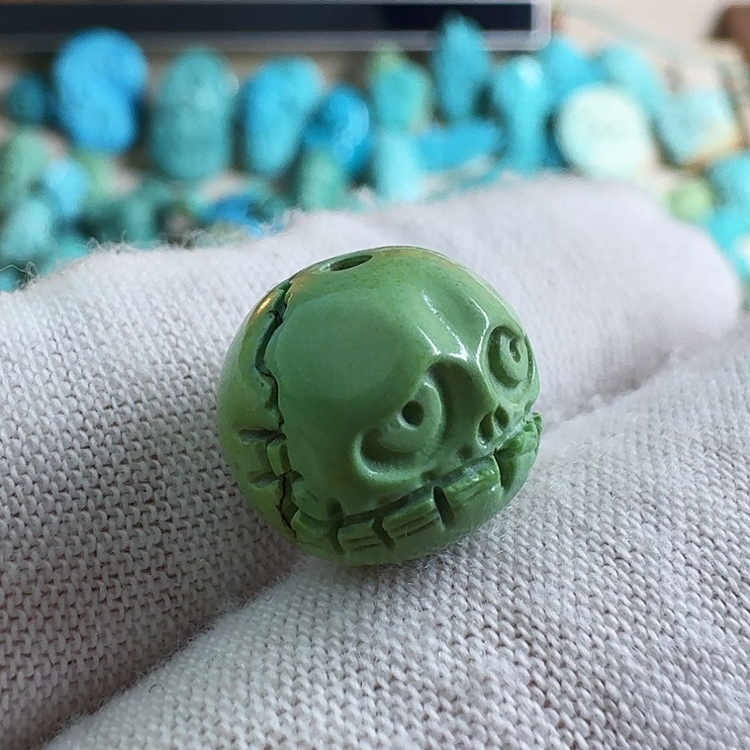 绿松石珠宝奇石未镶嵌