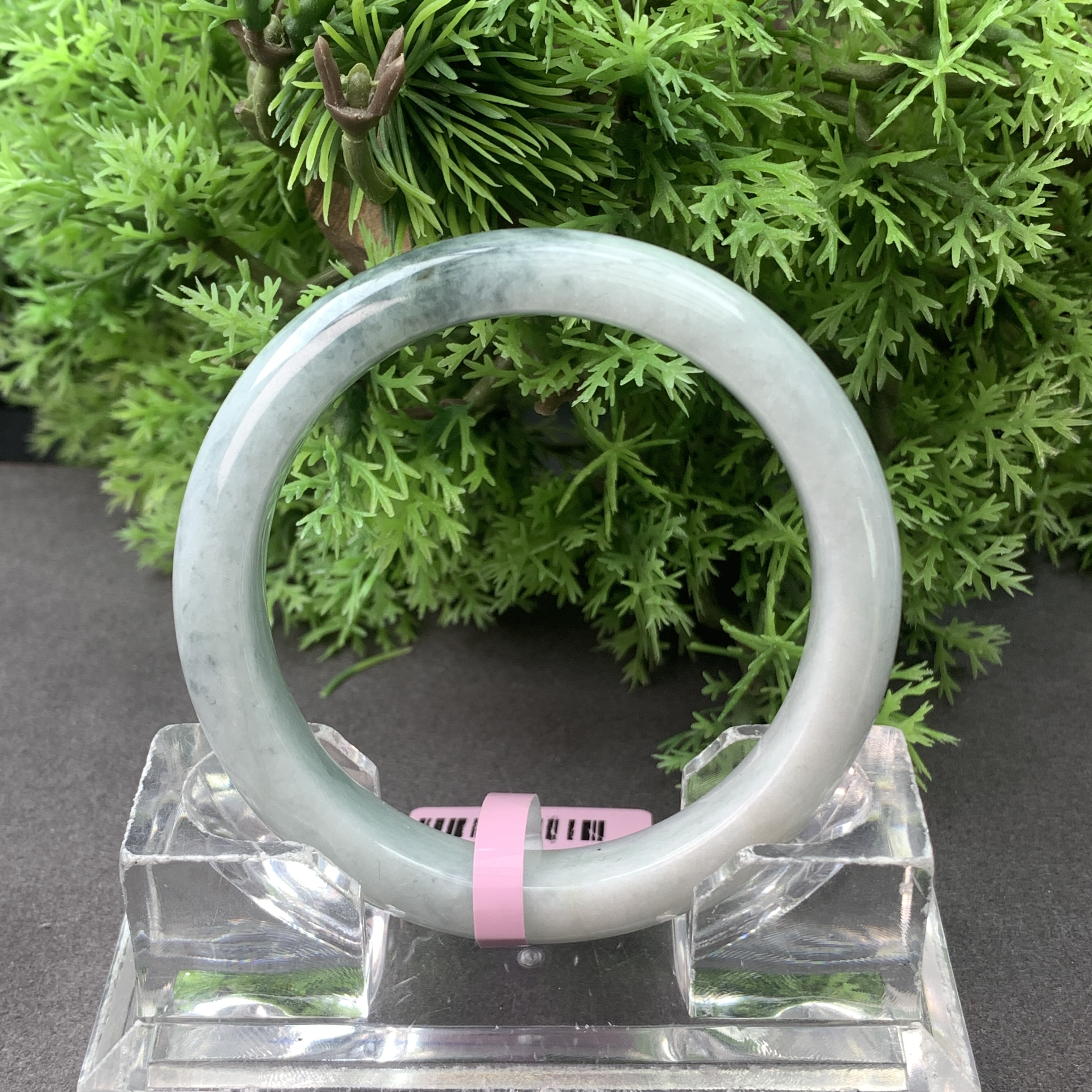 【刘思懿】天然缅甸A货翡翠手镯-G-6