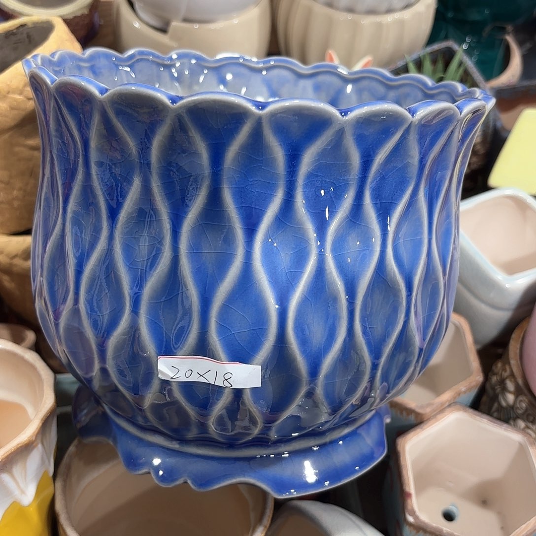 陶瓷陶瓷花盆，多肉花盆