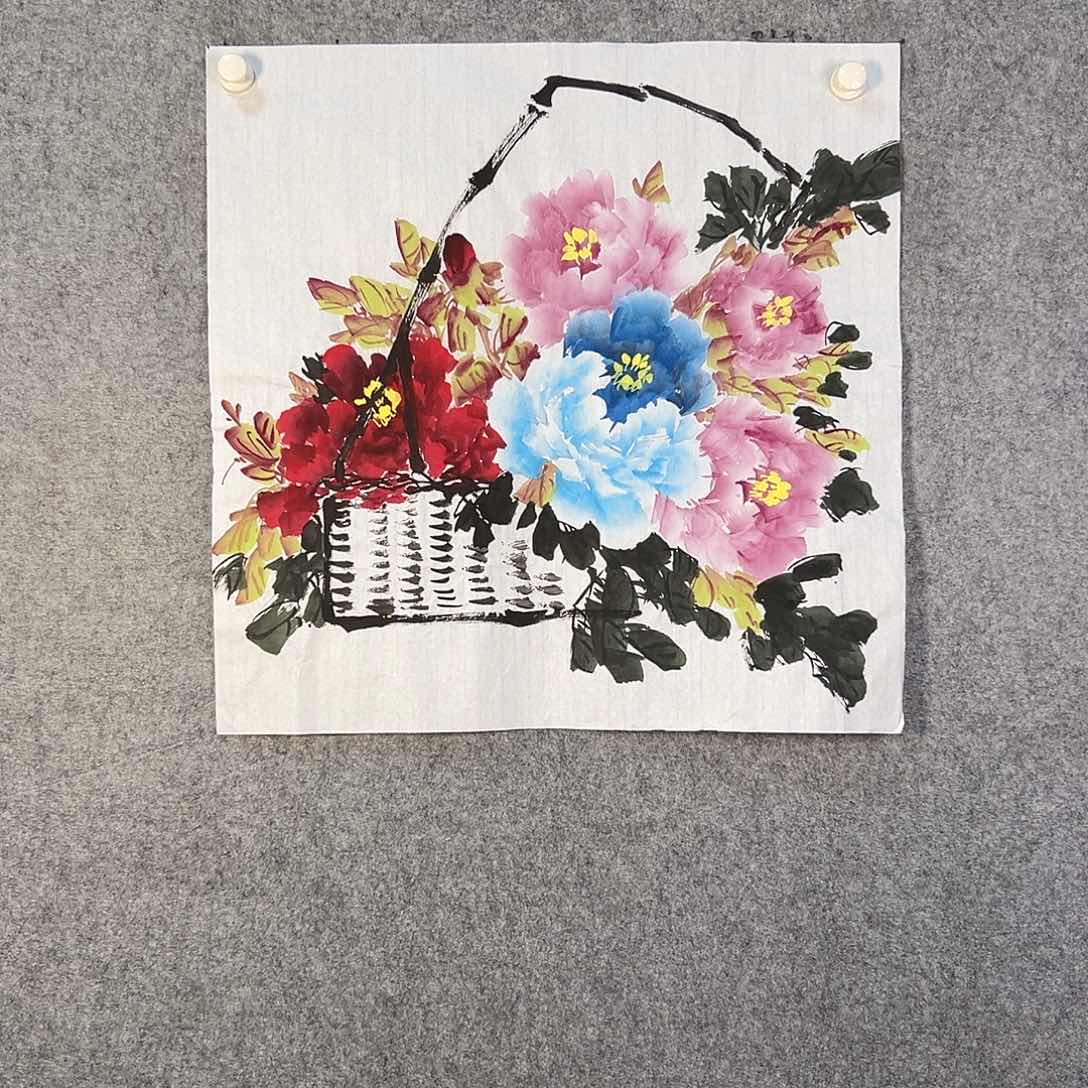 国画178 牡丹花等经济植物和花卉资源