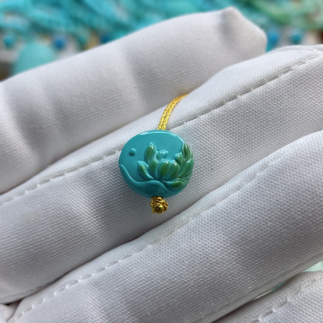 绿松石珠宝奇石未镶嵌