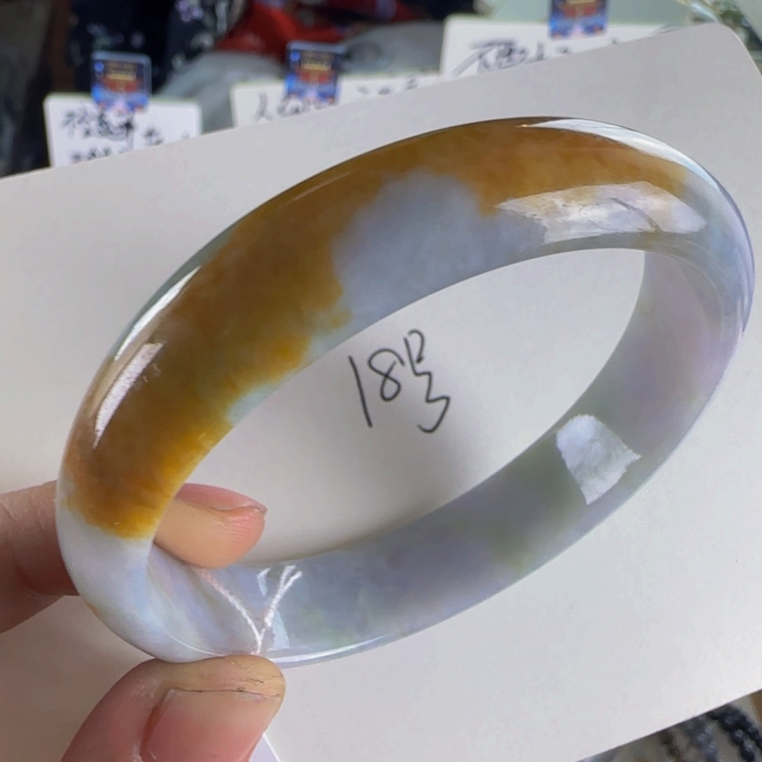 翡翠手镯未镶嵌老坑58.6