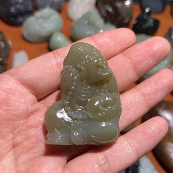 和田玉挂件未镶嵌