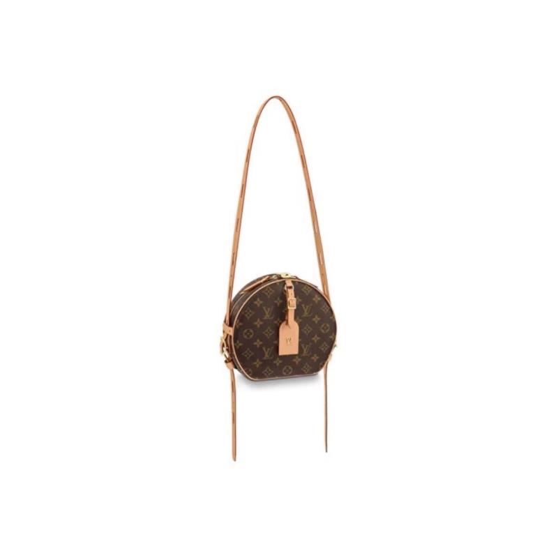99新 LouisVuitton/路易威登 【交个朋友专属】老花小/大软圆饼包
