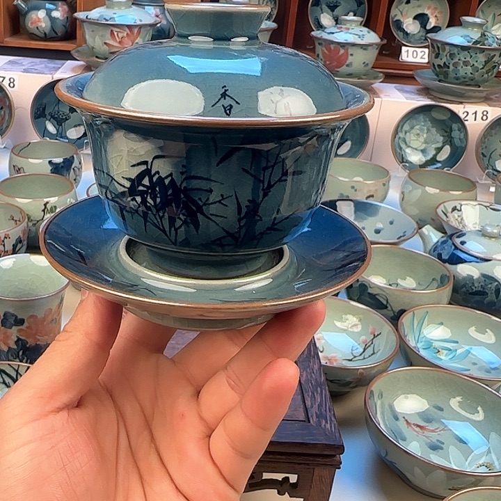景德镇陶瓷陶瓷杯茶具