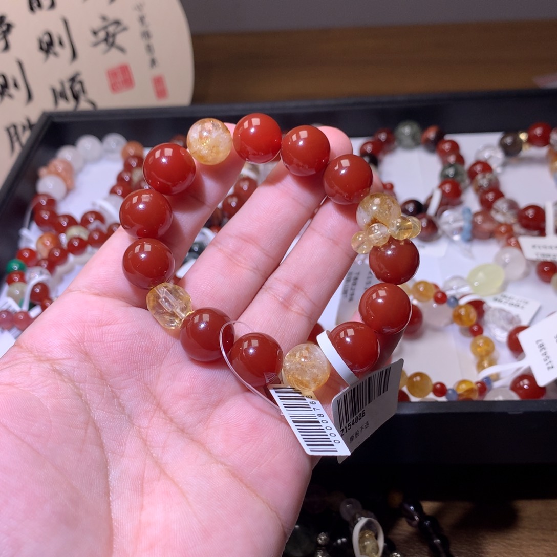 未镶嵌烟晶手链154086