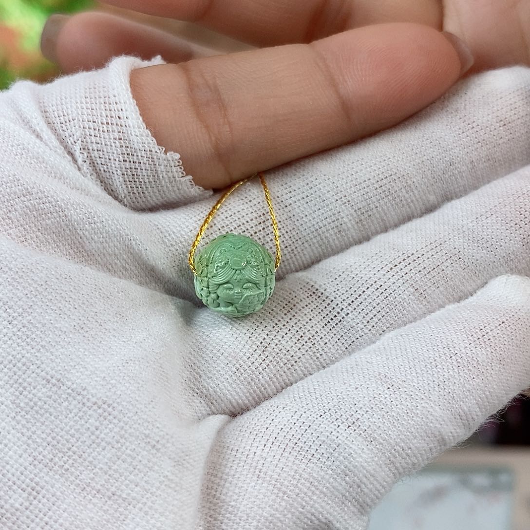 绿松石珠宝奇石未镶嵌小*鲨